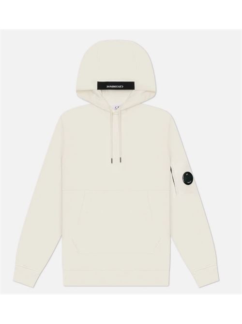 SWEATSHIRTS - SWEAT HOODED C.P.COMPANY | RCCMSS714A005086W103  GAUZE WHITE